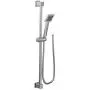 Moen S3879EP 90 Degree Modern Eco-Performance Handshower Handheld Shower with 30 Slide Bar and 69-Inch Metal Hose, 30'' x 60'', Chrome