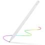 Stylus Pen for Touch Screen, COSOOS Pad Pencil Replacement, Stylus for iPad Pro/Air/Mini, Fine Point Stylist, Tablet Pens Compatible with iPhone 11 Pro Max, Samsung, Surface, IOS/Android/Windows-White