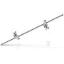 Kshioe Pro 100% Metal Adjustable Reflector Stand with 4ft/120cm Holding Arm and 2 Pieces Grip Head for Photography Studio Video Reflector, Monolight, Softbox and Other Equipment