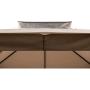 Sunjoy Shelby 9.5x9.5 ft. 2-Tone Steel Gazebo, Tan and Brown
