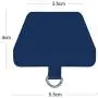 Phone Tether Tab, COCASES 2 Pack Update Phone Lasso Patch with Replacement Part for Smartphone Lanyard Safety Tether(Blue) Phone Tether Tab, COCASES 2 Pack Update Phone Lasso Patch with Replacement Part for Smartphone Lanyard Safety Tether(Blue)