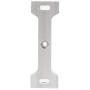 Woyisisi RC Rear Beam, RC Car Upgrade Parts Metal Rear Bumper Collision Beam Replacement for WPL Military Truck