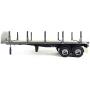 Hercul 1/14 2Axle RC Tractor Flatbed Semi Trailer Truck for DIY TMY Model