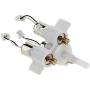Goolsky Wltoys RC Motor Aircraft Spare Part F949-06 Brushed Set for Wltoys F949 Fixed Wing RC Aircraft