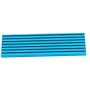 XT-XINTE Aluminum Cooling Heat Sink Thermal Pads Heat Dissipation Radiator for M.2 for NGFF SATA PCI-E for NVME SSD Heatsink (3mm Blue,1 Pcs)