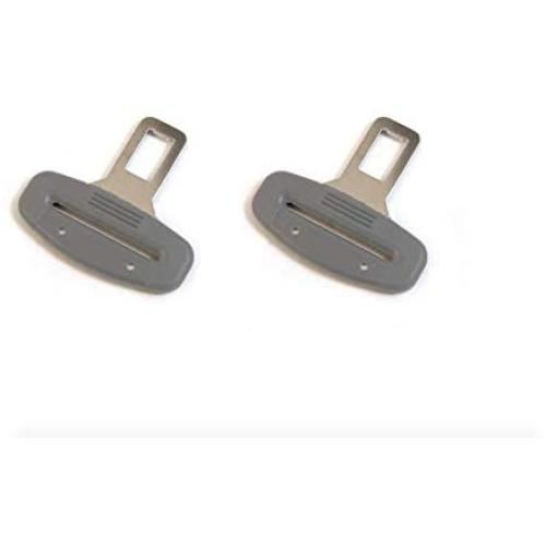 2 x END-Ding Seat Belt Silencer for Weight Alarm - Plug Metal Tongue Into Your Car Buckle Receptacle - Drive in Peace & Quiet