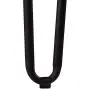 Welland 19'' Satin Black Hairpin Metal Legs 1/2” Diameter Set of 4 with Free Screws Use to Home DIY Projects for Furniture Welland 19'' Satin Black Hairpin Metal Legs 1/2” Diameter Set of 4 with Free Screws Use to Home DIY Projects for Furniture