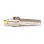 OSCARBIDE 3/8''x1/2'' Indexable Lathe Parting Grooving Holder Heavy Duty Nickel Plated QA06R-20J Right -Hand Cut Off Tool with 10 Pieces GTN-2(QC1402) Carbide Inserts