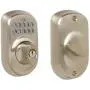 Schlage BE365 PLY 619 Plymouth Keypad Deadbolt, Satin Nickel Schlage BE365 PLY 619 Plymouth Keypad Deadbolt, Satin Nickel