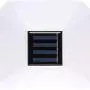 GreenLighting 8 Pack Mission Sun Light Solar Powered Post Cap Light for 5 x 5 PVC Posts (White)
