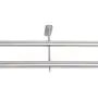 Umbra Twilight Double Curtain Rod Set – Wrap Around Design is Ideal for Blackout or Room Darkening Panels, 88-144 Inch (224-366cm), Nickel Umbra Twilight Double Curtain Rod Set – Wrap Around Design is Ideal for Blackout or Room Darkening Panels, 88-144 Inch (224-366cm), Nickel