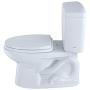 TOTO CST744SL#01 Drake 2-Piece Ada Toilet with Elongated Bowl, Cotton White