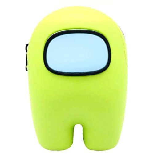 3.9in Multi-Function Among US Silicone Coin Purse with AirPods Pro Case Cover for Among US Game Fans Toys