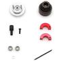 YU-NIYUT 1Set Flywheel Clutch Bell 16T 21T Shoes Spring Ball Bearings Nitro Engine Parts RC Vehicle Modification Fun for Adults and Kids