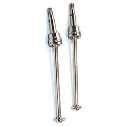 Hong TTH - Parts & Accessories PX9200-28 2Pcs RC Car Universal Drive Shaft Metal Siamese Universal Axle for PX9200 1:12 High Speed Off Road RC Spear Parts