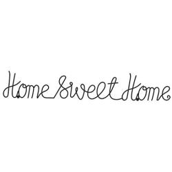 Lavish Home Metal Sweet Cursive Cutout Sign-3D Word Art Home Accent Decor-Perfect for Modern Rustic or Vintage Farmhouse Style