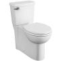 American Standard 2988101.020 Cadet 3 FloWise 2-Piece 1.28 GPF Single Flush Right Height Round Front Toilet with Concealed Trapway, White