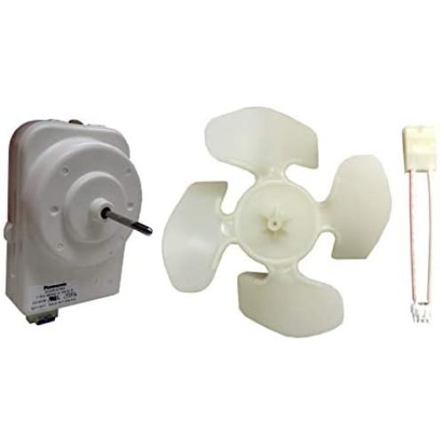 Edgewater Parts W10124096, AP4318657, PS1957416 Refrigerator Condenser Fan Motor Kit Compatible With Whirlpool, Kenmore, KitchenAid, Maytag, Estate, Amana, Jenn-Air, Crosley, Roper, Inglis, GE Product Name