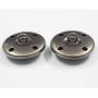 12 Piece Metal Blazer Button Set - for Blazer, Suits, Sport Coat, Uniform, Jacket 25mm(Silver)
