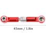 Demeras Metal Pull Rod 6pcs Metal Front Rear Steering Linkage Rods Remote Control Car Accessory for Wltoys 1/18 A959 Rc Car