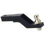 ShareGoo CNC Aluminum & Brass Trailer Tow Trailer Drop Hitch Receiver Upgrades Parts for Traxxas TRX-4 Trail 1/10 RC Crawler Car Truck