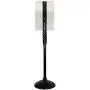 SmartSign - K-BASE-14 Cast Iron Sign Base By | 14” Od Stand With 4’ Post And Sign Bolts & Nuts Black SmartSign - K-BASE-14 Cast Iron Sign Base By | 14” Od Stand With 4’ Post And Sign Bolts & Nuts Black