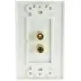 Mediabridge Speaker Wall Plate w/Binding Posts (1 Pair) - Limited TIME Offer: Free Low Voltage Metal Mounting Bracket (1-Gang) - Binding Post 2-Piece Inset Wall Plate for 1 Speaker (Part# WP1-BPX1) Mediabridge Speaker Wall Plate w/Binding Posts (1 Pair) - Limited TIME Offer: Free Low Voltage Metal Mounting Bracket (1-Gang) - Binding Post 2-Piece Inset Wall Plate for 1 Speaker (Part# WP1-BPX1)