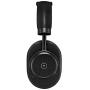 Master & Dynamic MW65 Active Noise-Cancelling Wireless Headphones – Bluetooth Over-Ear Headphones with Mic – Luxury Black Metal/Black Leather