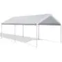 Caravan Canopy 10 X 20-Feet Domain Carport, White Caravan Canopy 10 X 20-Feet Domain Carport, White