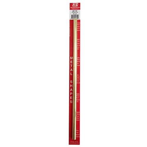 K & S Precision Metals 8135 3/8x12 RND BRS Tube