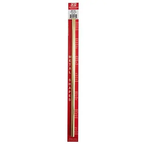 K & S Precision Metals 8135 3/8x12 RND BRS Tube