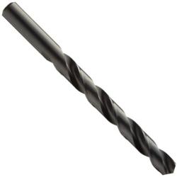 Chicago Latrobe 57714 150 Series High-Speed Steel Jobber Length Drill Bit Set with Metal Case, Black Oxide Finish, 118 Degree Conventional Point, Inch, 29-piece, 1/16'' - 1/2'' in 1/64'' increments