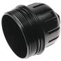 iFJF 134001 Fuel Filter Housing Cap for 2017+ GM Duramax 6.6L L5P Billet Aluminum with Drain Plug (Black)