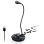 USB PC Microphone, Computer Recording Condenser Cardioid Mic with Mute Button & LED Indicator for Laptop, Mac, PS4 - Voice Recording, Podcasting, Skype, YouTube, Games, Streaming (JV603-Black)