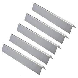 GasSaf 17.5inch Flavorizer Bar Replacement for Weber 7620, Genesis 300, E310, S310, E330, EP-330 Series Grill, 5-Pack Stainless Steel Flavor Bar (L17.5 x W2.25 x H2.375)