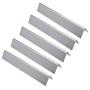 GasSaf 17.5inch Flavorizer Bar Replacement for Weber 7620, Genesis 300, E310, S310, E330, EP-330 Series Grill, 5-Pack Stainless Steel Flavor Bar (L17.5 x W2.25 x H2.375)