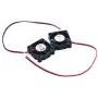 Karcy DC Case Fan Brushless 30x10 12V 2Pin 1.2''x1.2''x0.36'' Brushless Cooling Fan Black Pack of 2 Karcy DC Case Fan Brushless 30x10 12V 2Pin 1.2''x1.2''x0.36'' Brushless Cooling Fan Black Pack of 2