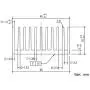 4Pcs Aluminum Heat Sink 40 x 40 x 20mm /1.57 x 1.57 x 0.79 inch Peltier Heat Sinks Cooling 11 Fin Black 4Pcs Aluminum Heat Sink 40 x 40 x 20mm /1.57 x 1.57 x 0.79 inch Peltier Heat Sinks Cooling 11 Fin Black
