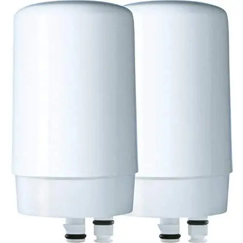 Brita 36311 Basic On Tap Faucet Water System Replacement Filters, 2ct, White, 2 Count