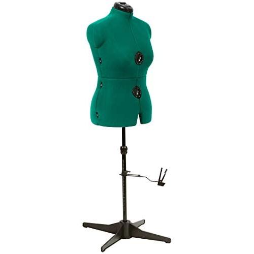 Dritz Sew You Adjustable Dress Form, Medium, Opal Green