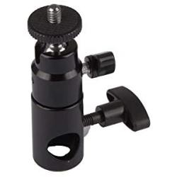 CAMVATE Light Stand Mount Articulated 1/4-20 Mini Ball Head for Monitor/LED Light