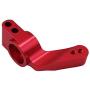 Aluminum Rear Stub Axle Bearing Carriers Upgrade Parts 3752 for Traxxas 1/10 2WD Slash Rustler VXL Stampede Bandit, Red