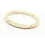 9cm 3 1/2 inch Oval Metal zinc Alloy Oval Cut Out Purse Handles Handbag Handle for Bag Making Purse Making Handle Replacement a Pair (2 Pieces) per lot Golden P80