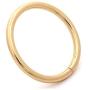 BIKICOCO 1-1/2 Metal O-Ring Buckle Connector Round Loops Non Welded for Bags Webbing Purse and Belt Straps, Light Gold - Pack of 6