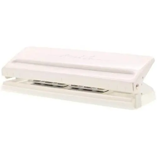 Chris.W Adjustable 6-Hole Punch for A5, Personal, Pocket Planner Inserts, 6 Ring Puncher, 6 Sheet Capacity - 5.5mm Hole Diameter(White) Chris.W Adjustable 6-Hole Punch for A5, Personal, Pocket Planner Inserts, 6 Ring Puncher, 6 Sheet Capacity - 5.5mm Hole Diameter(White)
