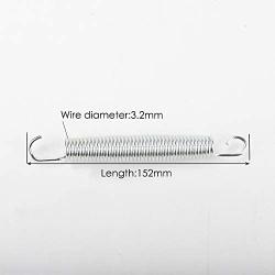 GZFTMKOBNS Trampoline Springs, Heavy-Duty Galvanised, Metal Rust Resistant & Long-Lasting Fitness Trampoline Springs 10pcs Fitness Trampoline Springs+1pcs Springs Tool