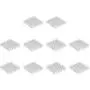 uxcell Electronic Radiators Heatsink for MOS GPU IC Chip Silver 28 x 28 x 6 mm 10pcs uxcell Electronic Radiators Heatsink for MOS GPU IC Chip Silver 28 x 28 x 6 mm 10pcs