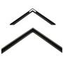 Nielsen Bainbridge Metal Frame Kit black 15 in.