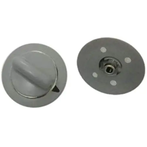 WE1M964 Dryer Timer Knob with Metal Ring For General Electric 1811122 AP4980845 PS3487132 2pcs