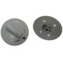 WE1M964 Dryer Timer Knob with Metal Ring For General Electric 1811122 AP4980845 PS3487132 2pcs